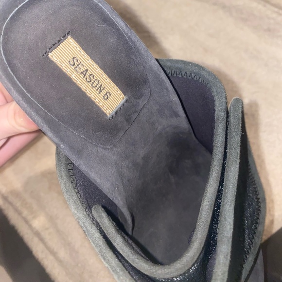 Yeezy mule open toe sandal heels SZN 6 - Picture 9 of 16